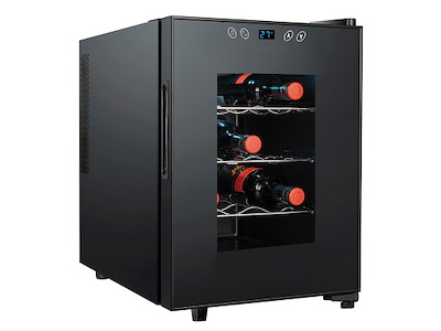 Black Wine Cooler 12 Bottles