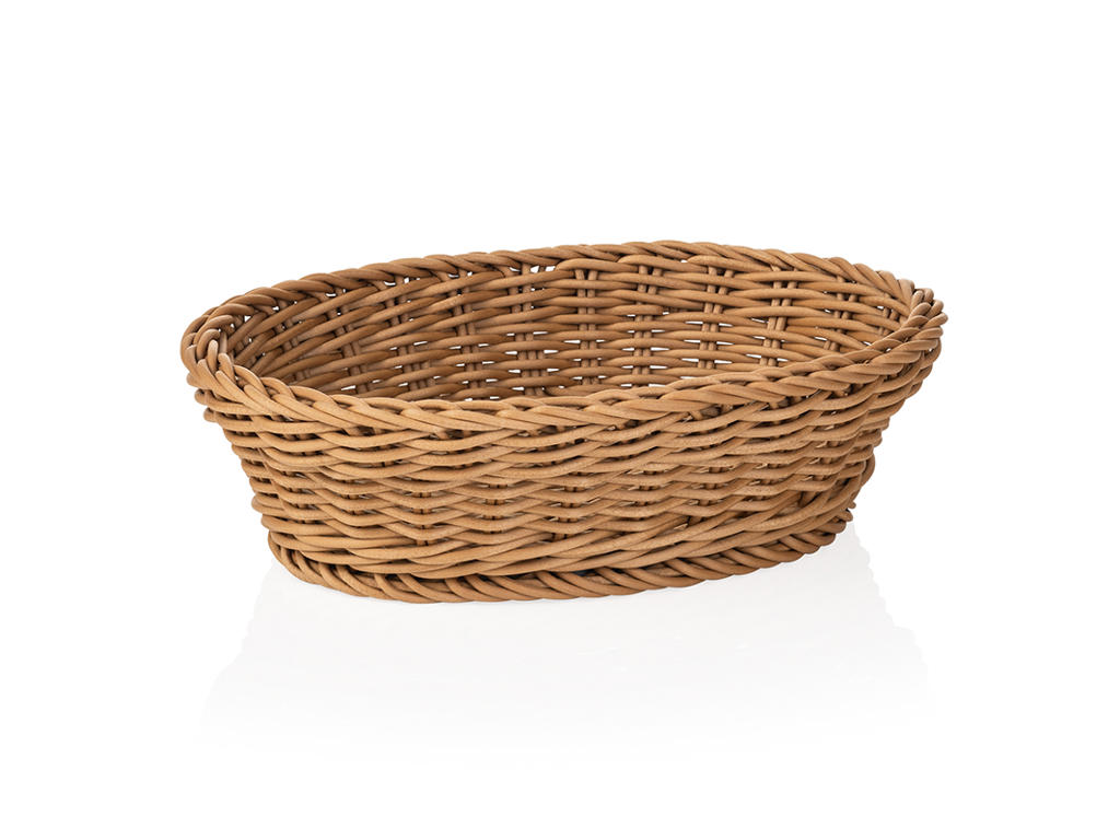 Bread Basket Beige 25x19x6.5 cm Weaver Pro