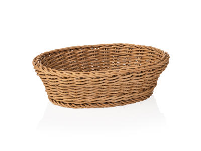 Bread Basket Beige 25x19x6.5 cm Weaver Pro