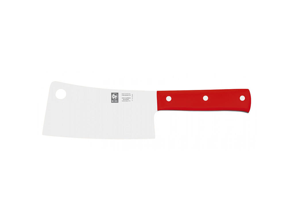 Meat Cleaver - 15cm - Red
