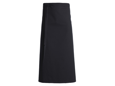 Waiter's apron 110x90 cm black