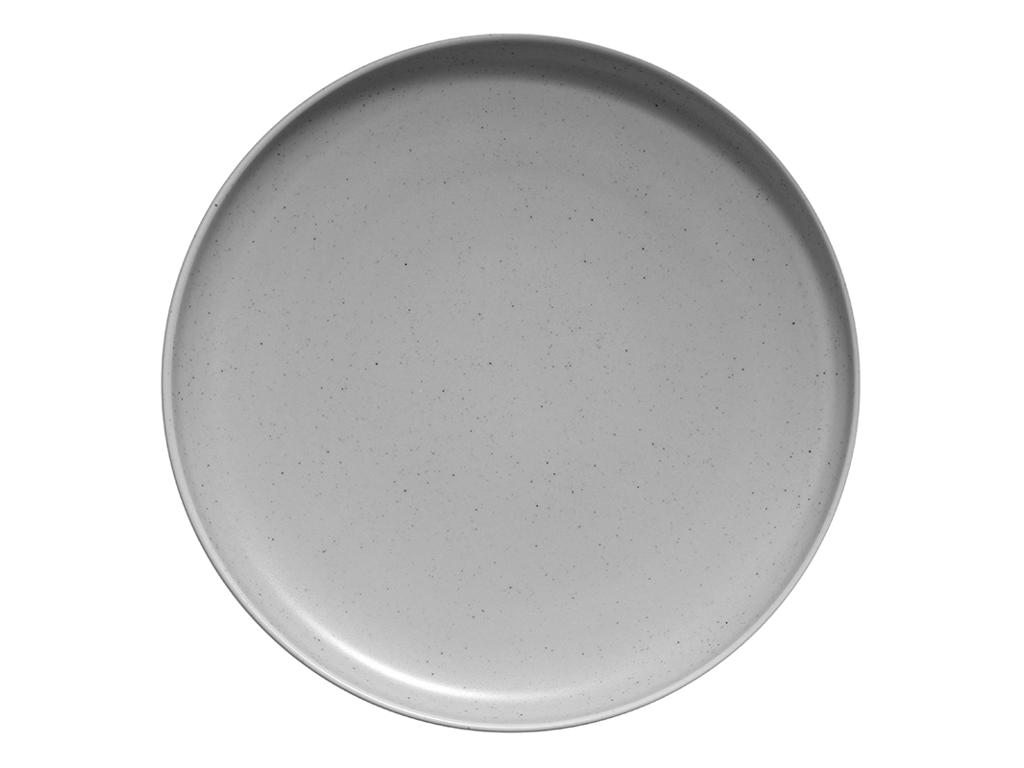 Plate Ø 24 H 2.7 Moderna Matte Grey