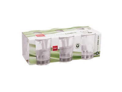 Glass 10 cl Sonia 6-pack