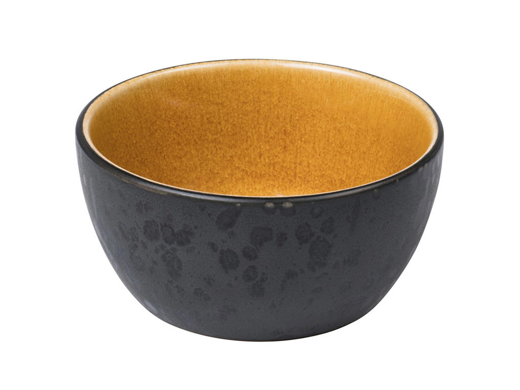 Bowl Ø10 cm Black/Amber BITZ