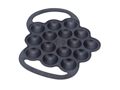 Apple slice pan, Victoria, cast iron