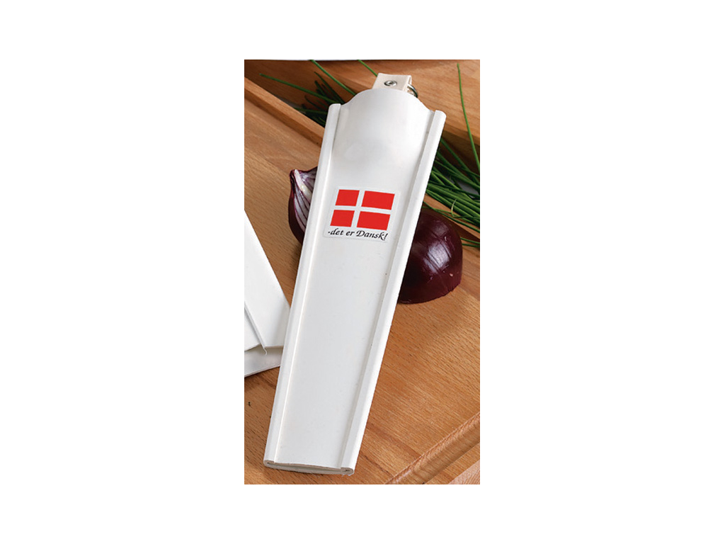 Knife sheath, white plastic 1 compartment for deboners