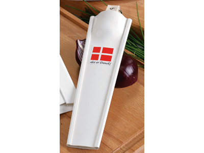 Knife sheath, white plastic 1 compartment for deboners