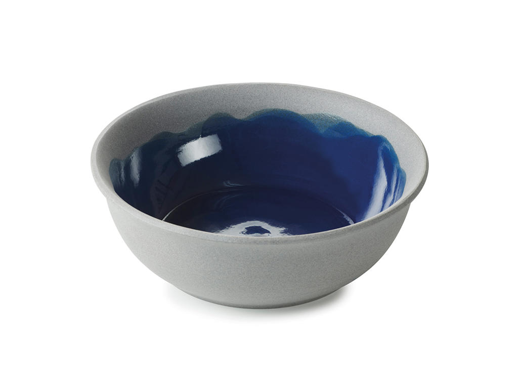 No.W Bowl Ø 17 cm 55 cl Blue/Gray
