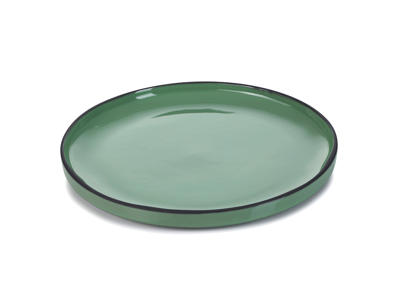 Plate Dessert Ø21 cm Green Caractere