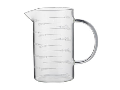 Liter measure 0.5 ltr. Borosilicate glass