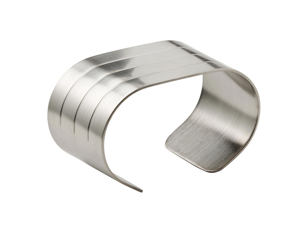 RAW Napkin Ring Matte Steel 4 pcs