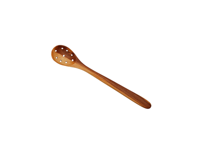 Spoon for olives 20 cm olive wood