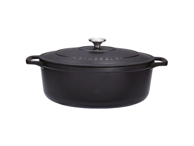 Chasseur Pot 21.7x17.7 mm oval black