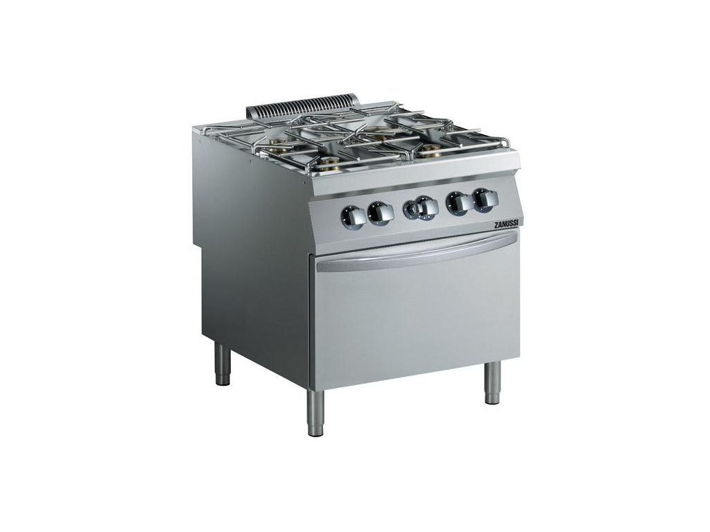 Stove 4 burners with gas oven gas 800 mm 900