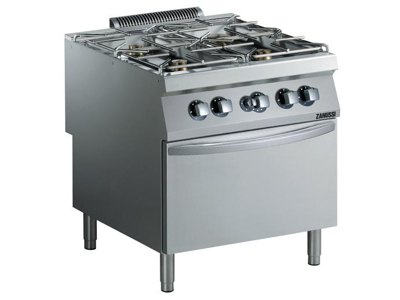 Stove 4 burners with gas oven gas 800 mm 900