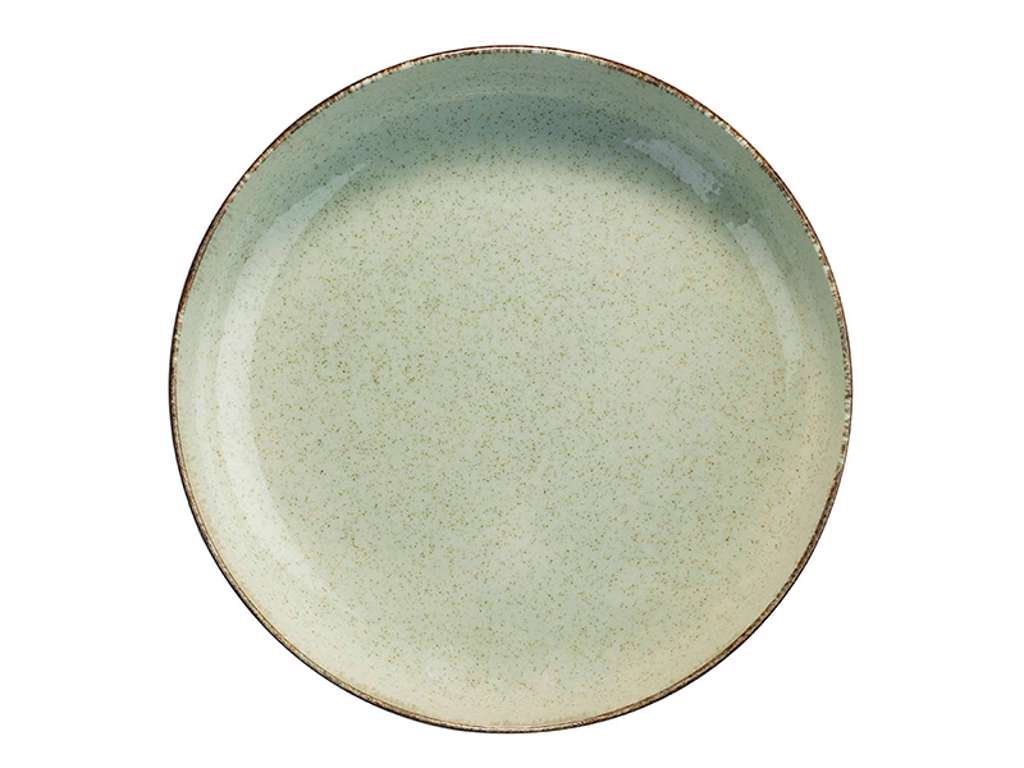 Plate deep Ø 20 cm Pearl green