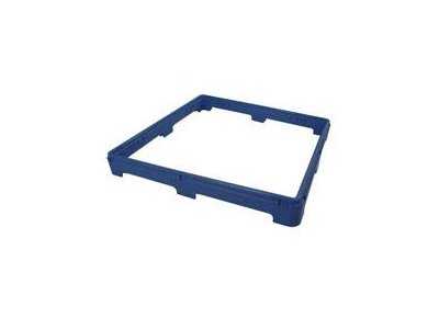 Dishwashing tray risers without division