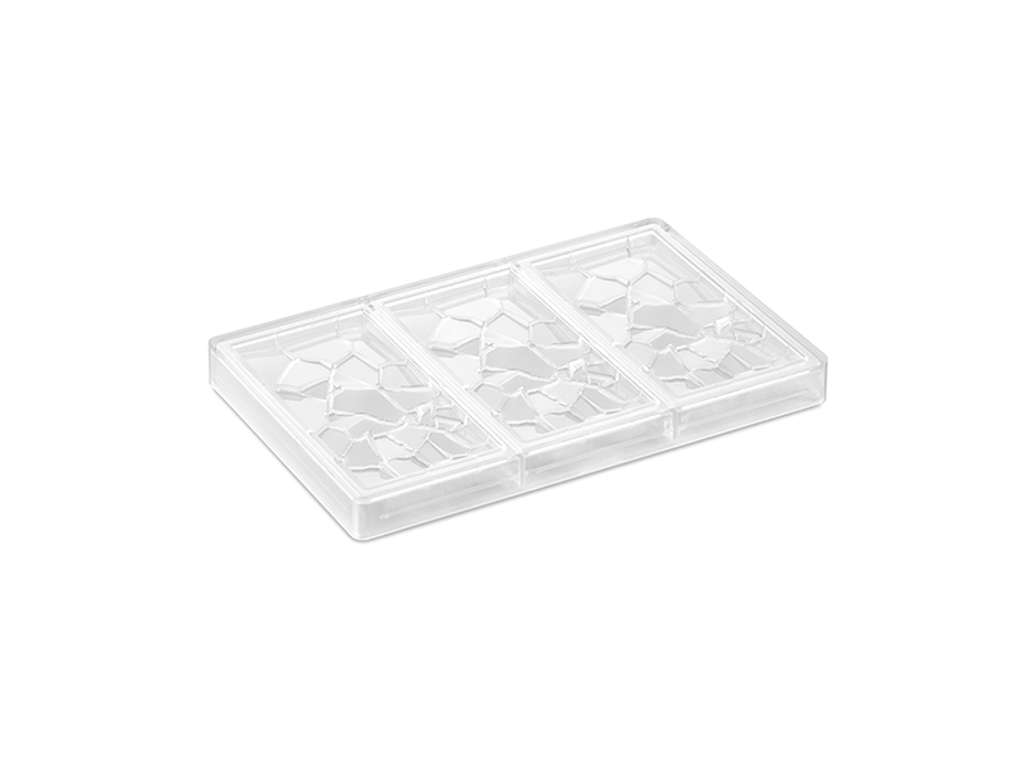 Chocolate mold 3pcs 100g Crush plate