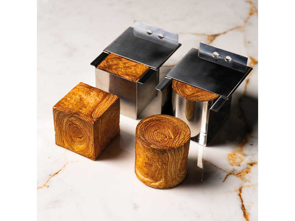 Mold for Croissants Geometric Cube 7x7x7