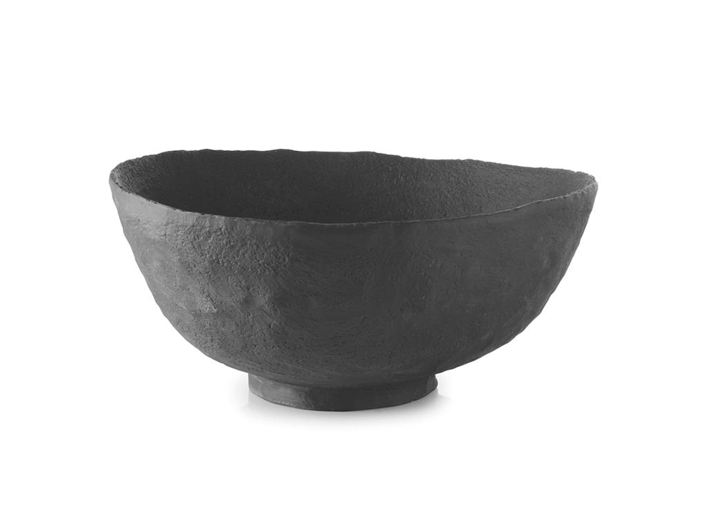 Bowl 60 cl cm Unglazed Black Yli