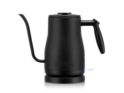 Kettle Gooseneck 1 L Black Bodum