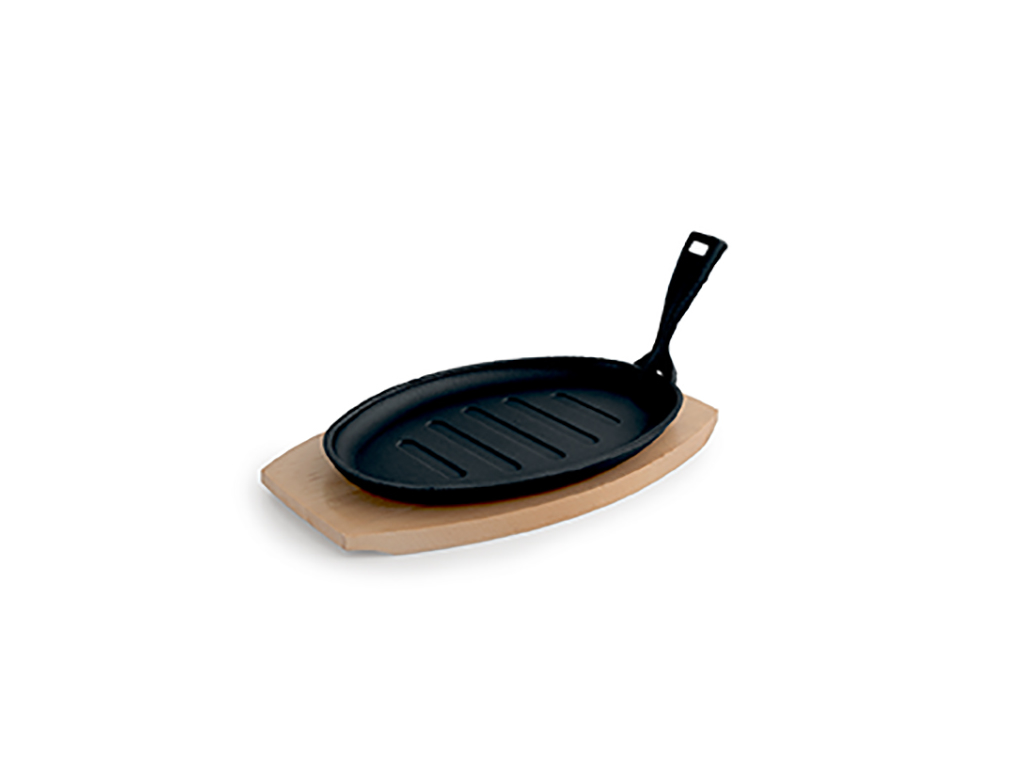 Cast Iron Plate oval 29x18 cm