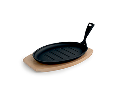 Cast Iron Plate oval 29x18 cm