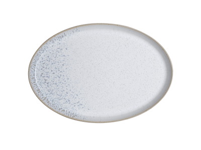 Denby Kiln White Oval Serving Dish – 27×18.5 cm