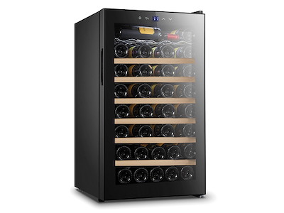Black Wine Cooler 51 Bottles