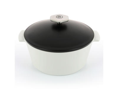 Pot Ø22 cm Satin black Induction Revolution 2
