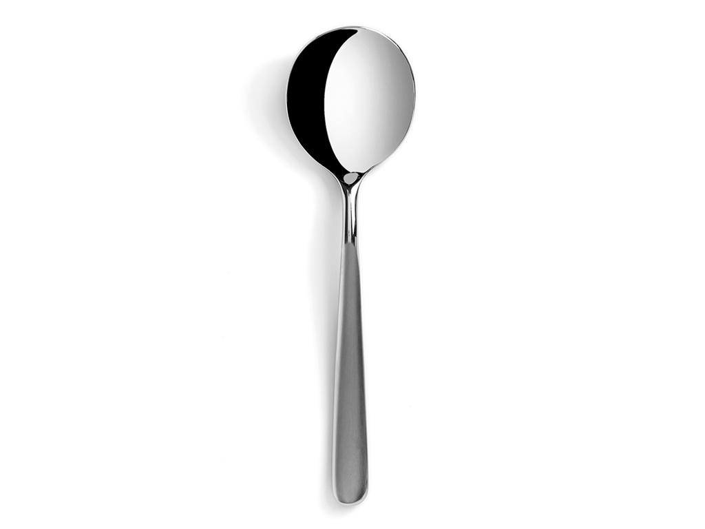 Soup Spoon Satin 17 cm Stainless Steel Courchevel