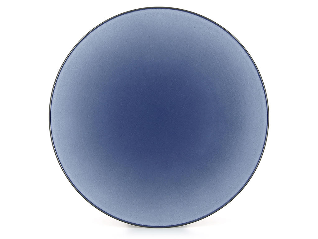 Plate Ø26 cm Blue Equinoxe