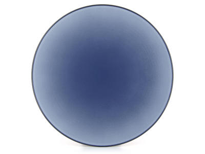Plate Ø26 cm Blue Equinoxe