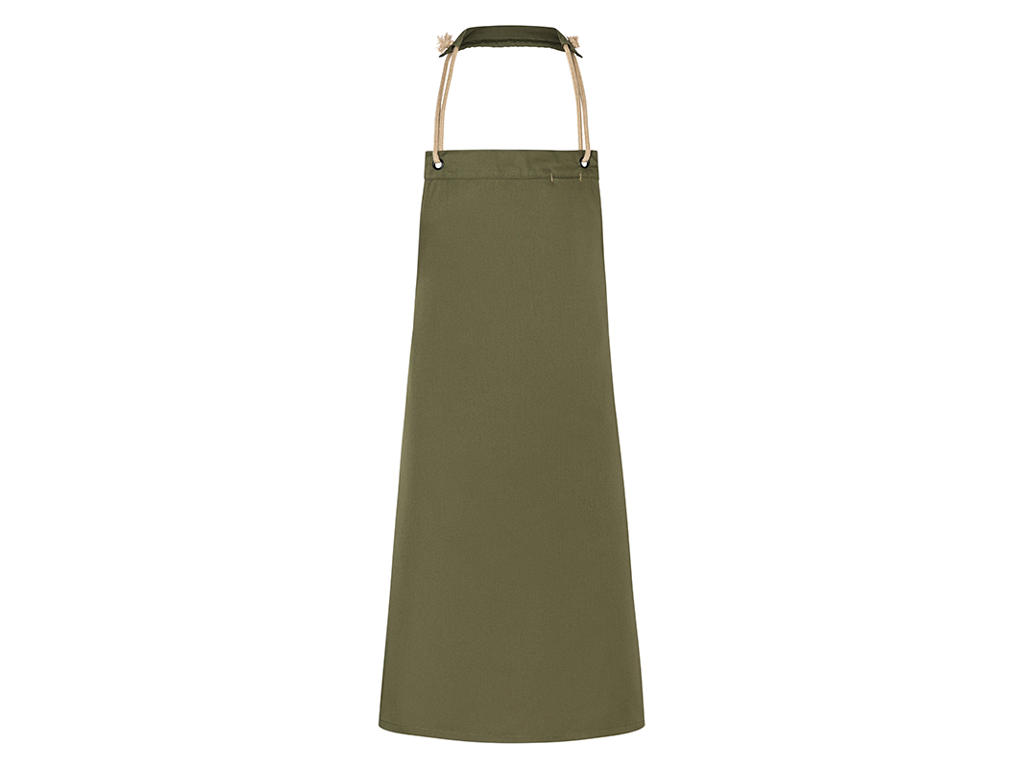 Apron Moss Green with String 70x85 cm