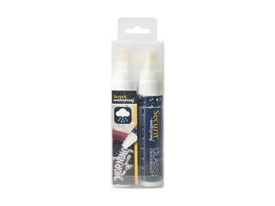 Marker white 7-15 mm 1 pc water-resistant