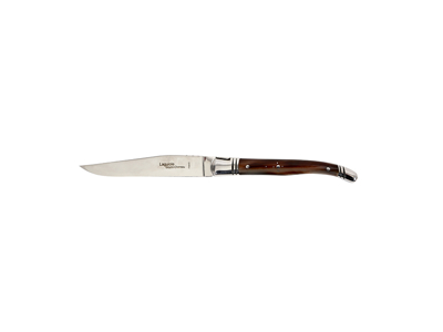 Steak knife, Laguiole Prestige, Handle of dark horn