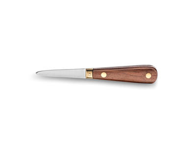 Oyster knife French luxury wood 2 rivets
