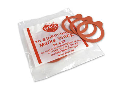 Weck Rubber Ring for RR60 - package with 10 pcs