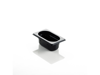 Canteen Polycarbonate *Black 1/9 GN 10 cm