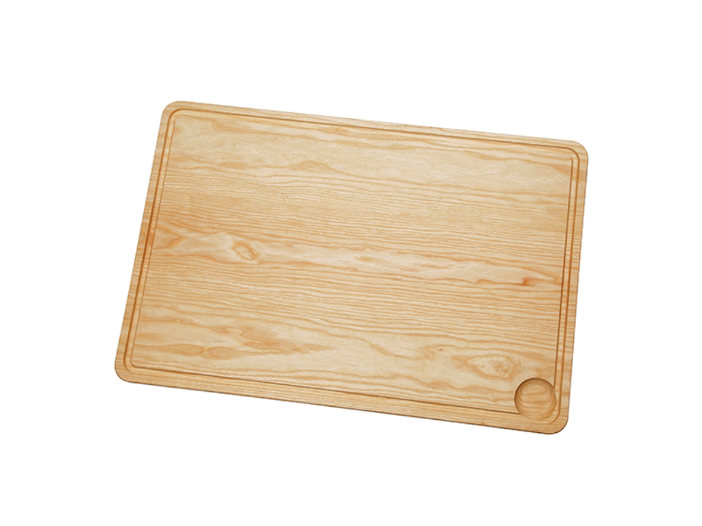 Cutting board in ash, 60x40x2 cm