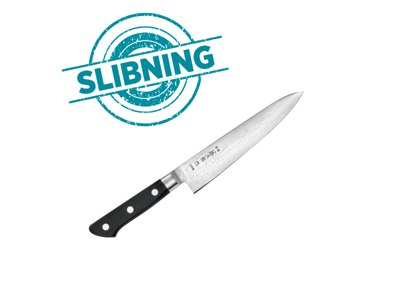 Hand knife sharpened under 21 cm.