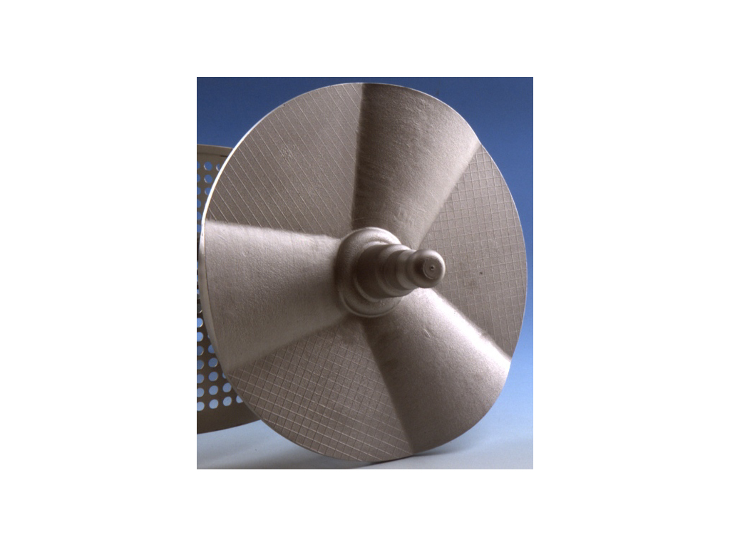 Disk for bottom CE570/CE560 potato peeler.