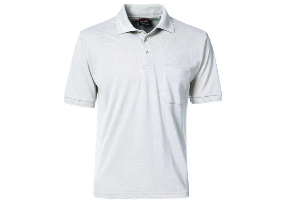Polo Shirt White Medium