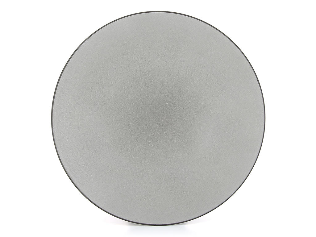 Plate Ø28 cm Black Equinoxe