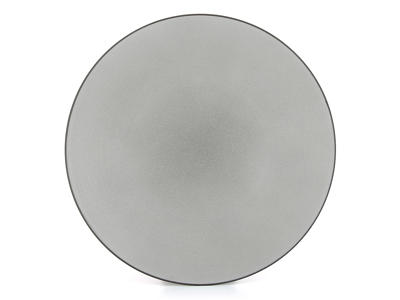 Plate Ø28 cm Black Equinoxe