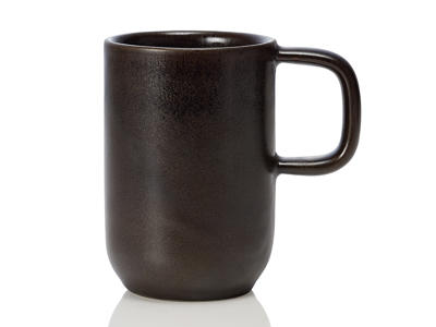Brown Stoneware Mug 370ml - 110x75x75mm