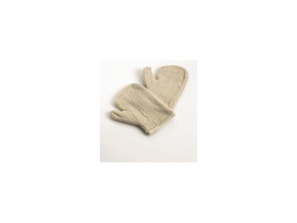 Mittens per pair 200 C Beige 27 cm without ma