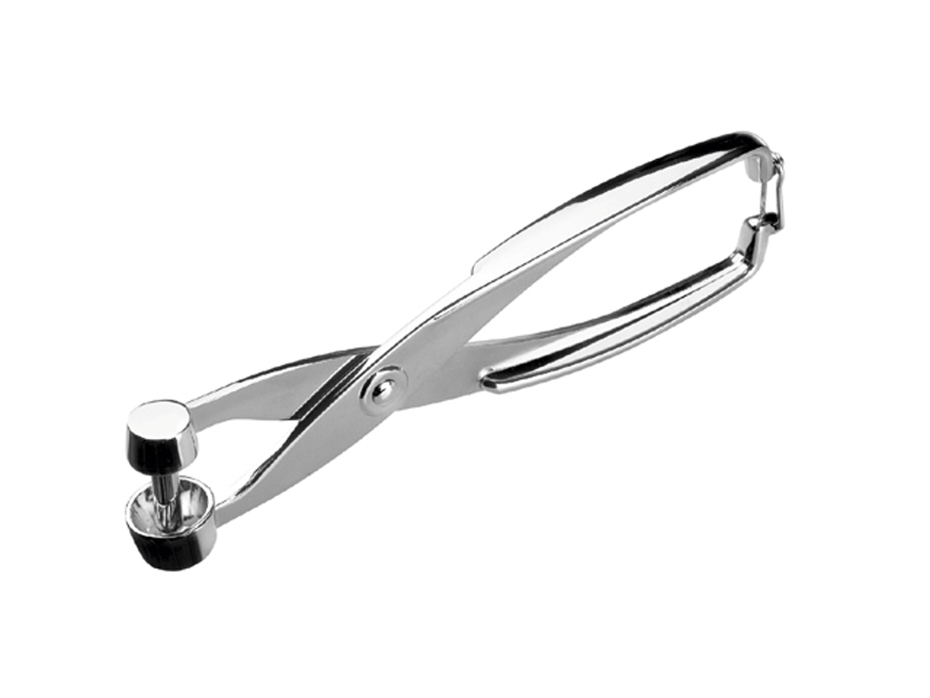 Olive pitter 16 cm steel