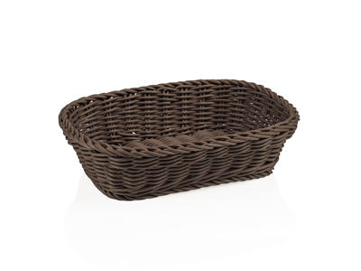 Bread Basket Brown 26.5x19x7 cm Weaver Pro