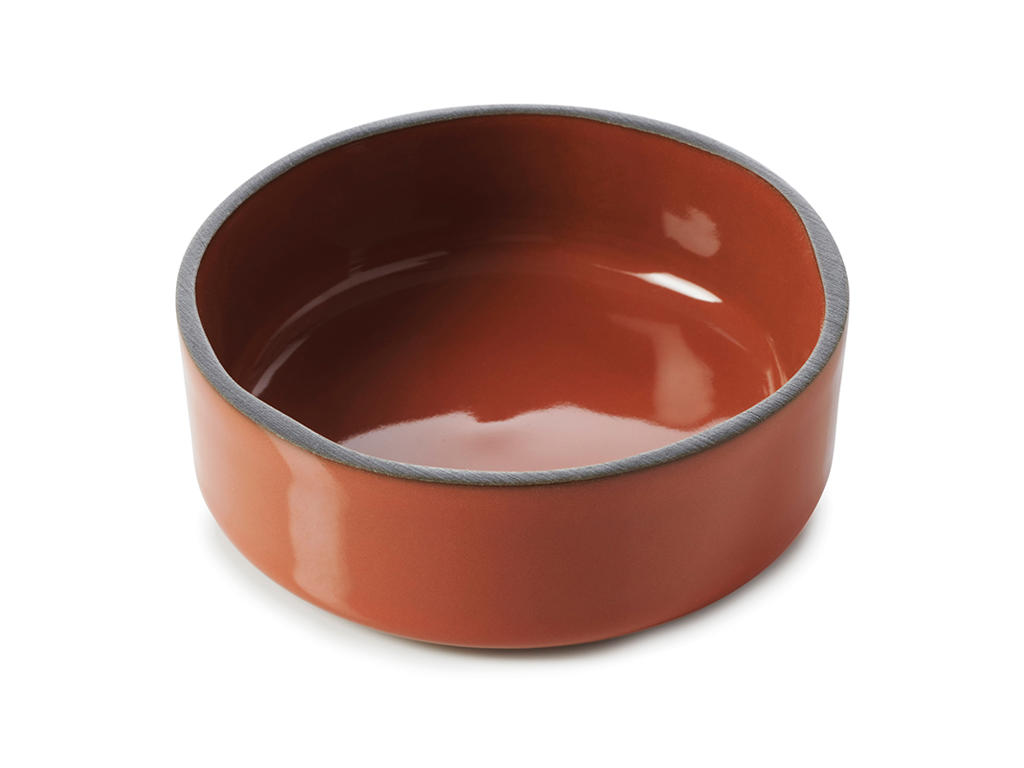 Bowl Ø8 cm Brown Caractere